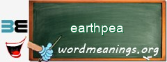 WordMeaning blackboard for earthpea